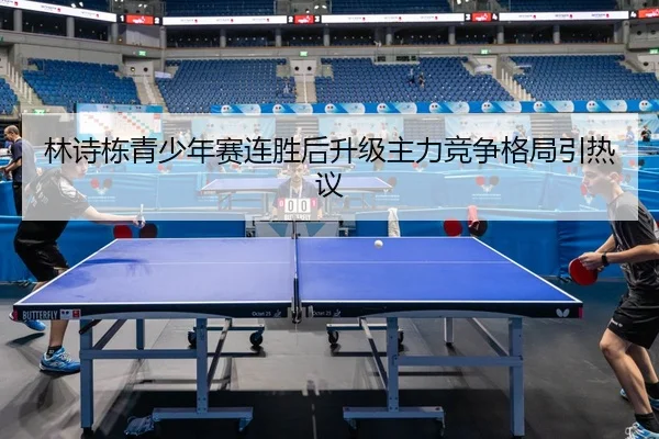 林诗栋青少年赛连胜后升级主力竞争格局引热议
